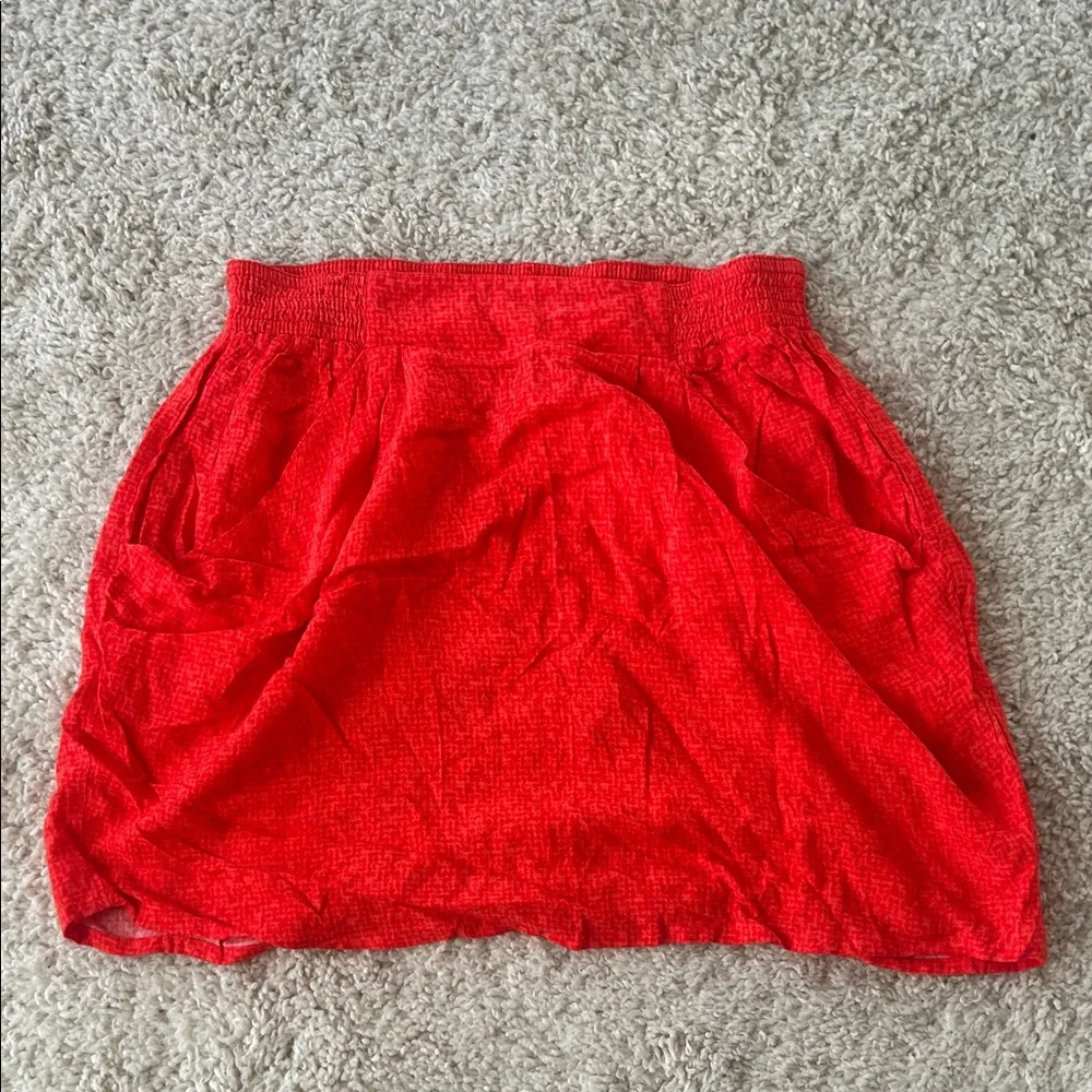 Red Women's Skirt
